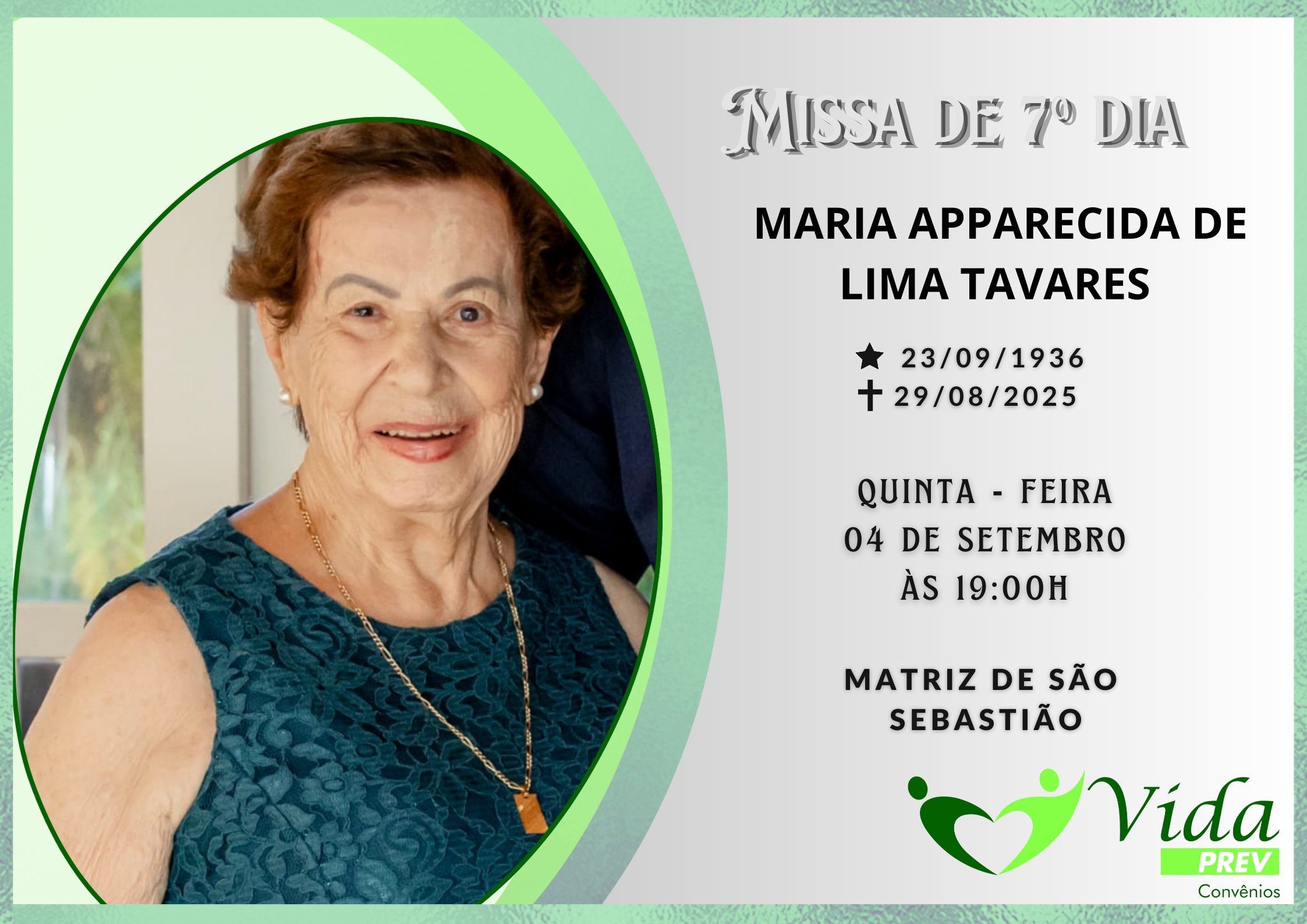 MARIA APPARECIDA DE LIMA TAVARES