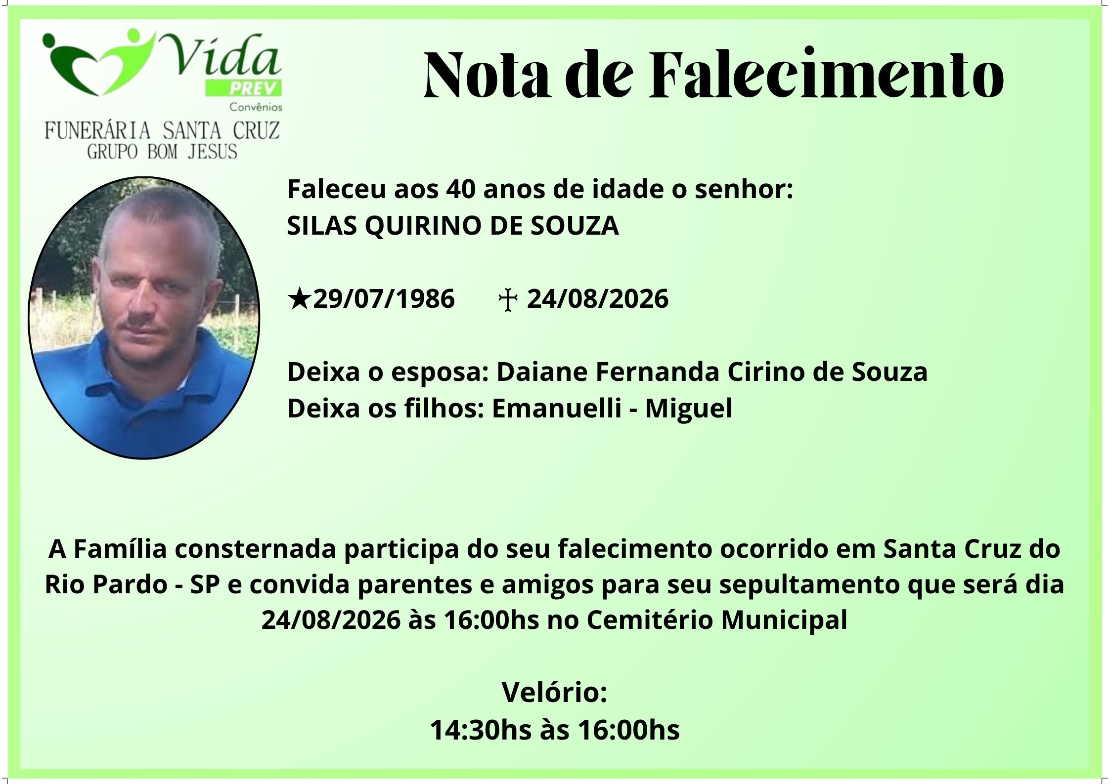 SILAS QUIRINO DE SOUZA