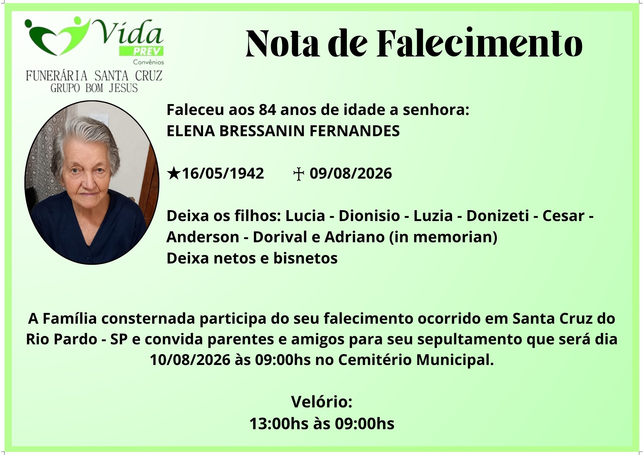 ELENA BRESSANIN FERNANDES