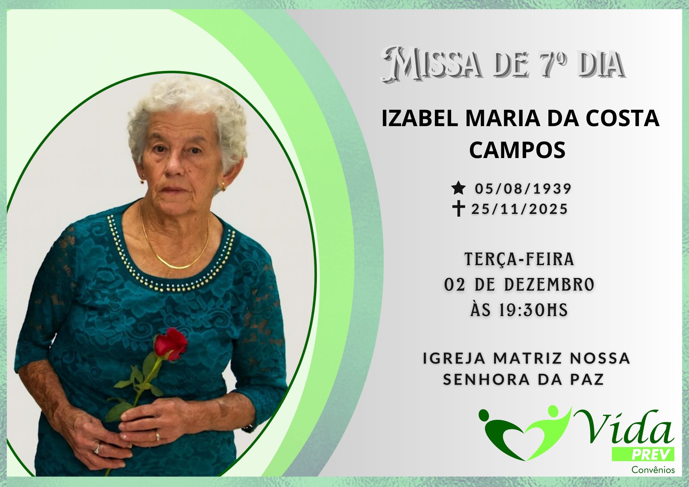 IZABEL MARIA DA COSTA CAMPOS