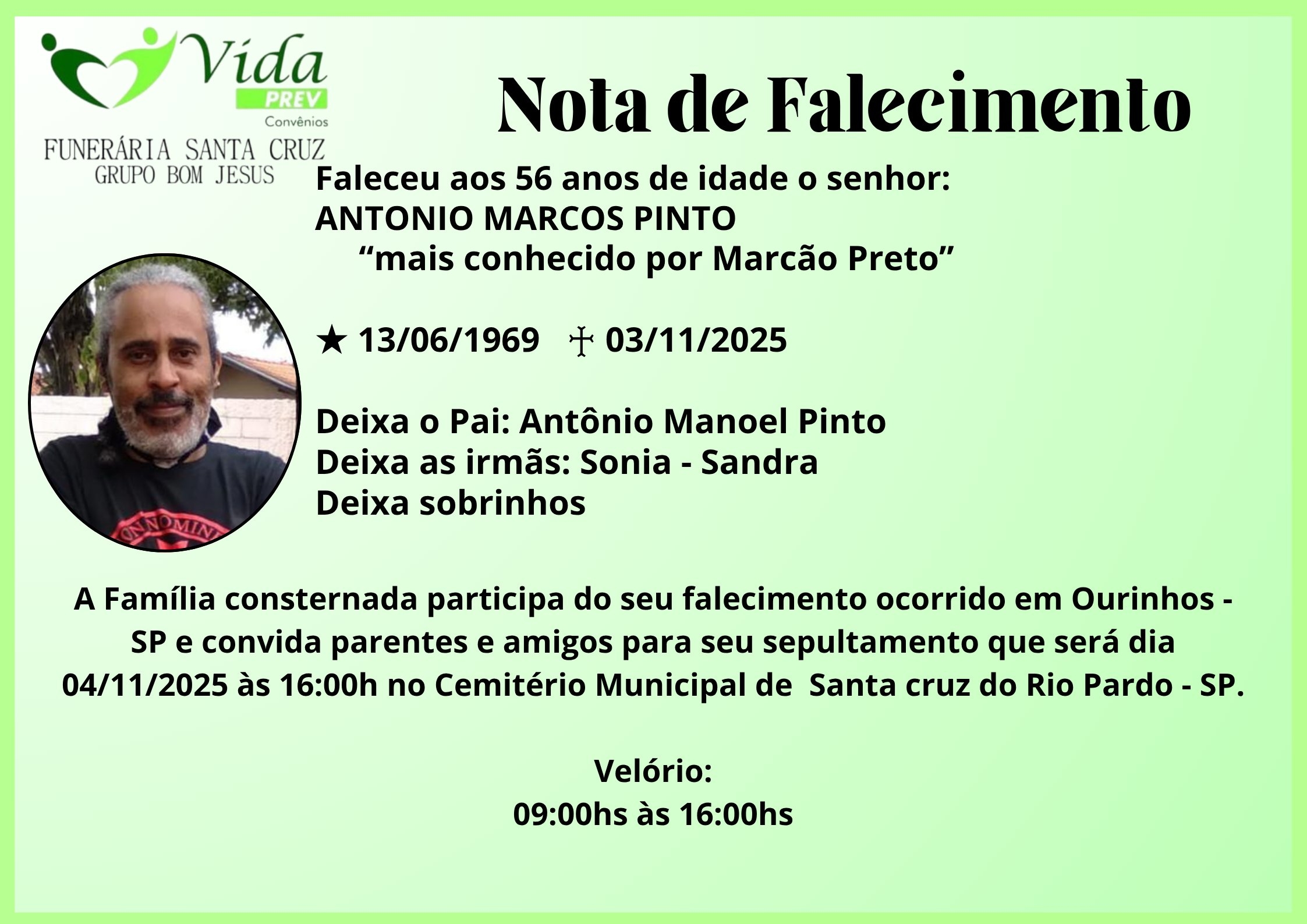 ANTONIO MARCOS PINTO