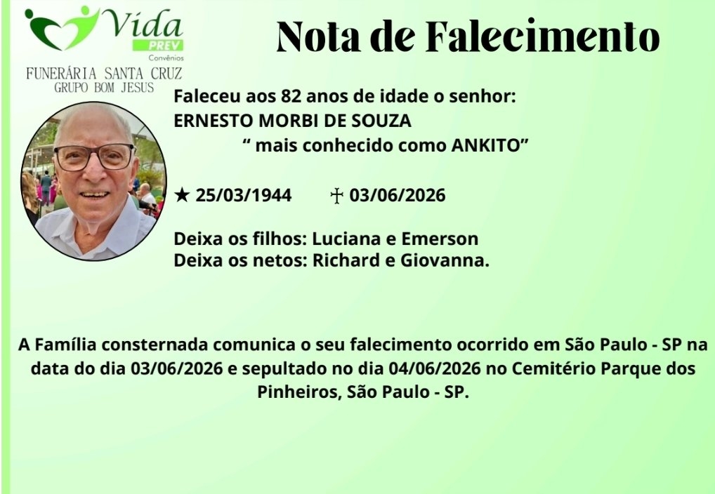 ERNESTO MORBI DE SOUZA