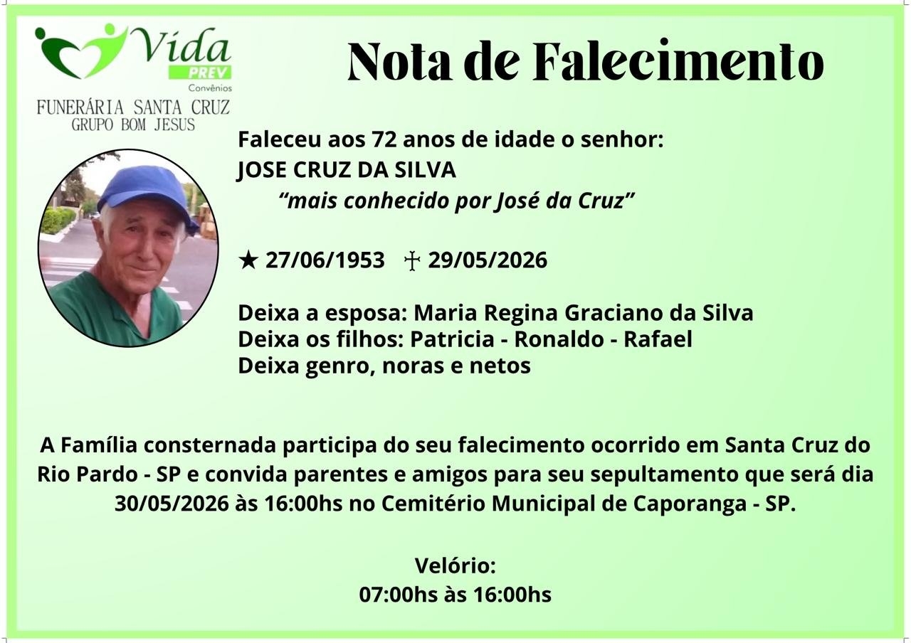 JOSE CRUZ DA SILVA