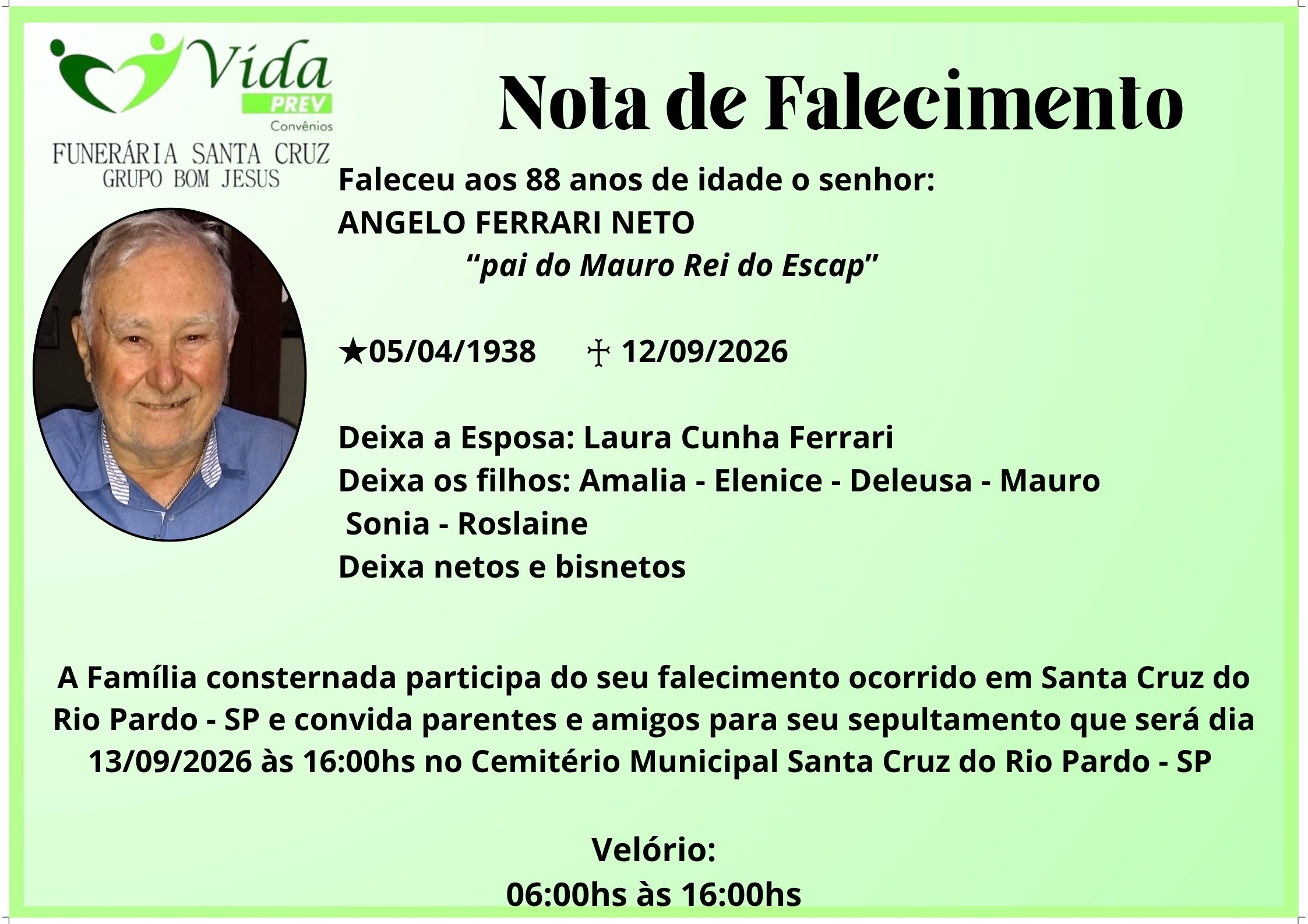ANGELO FERRARI NETO