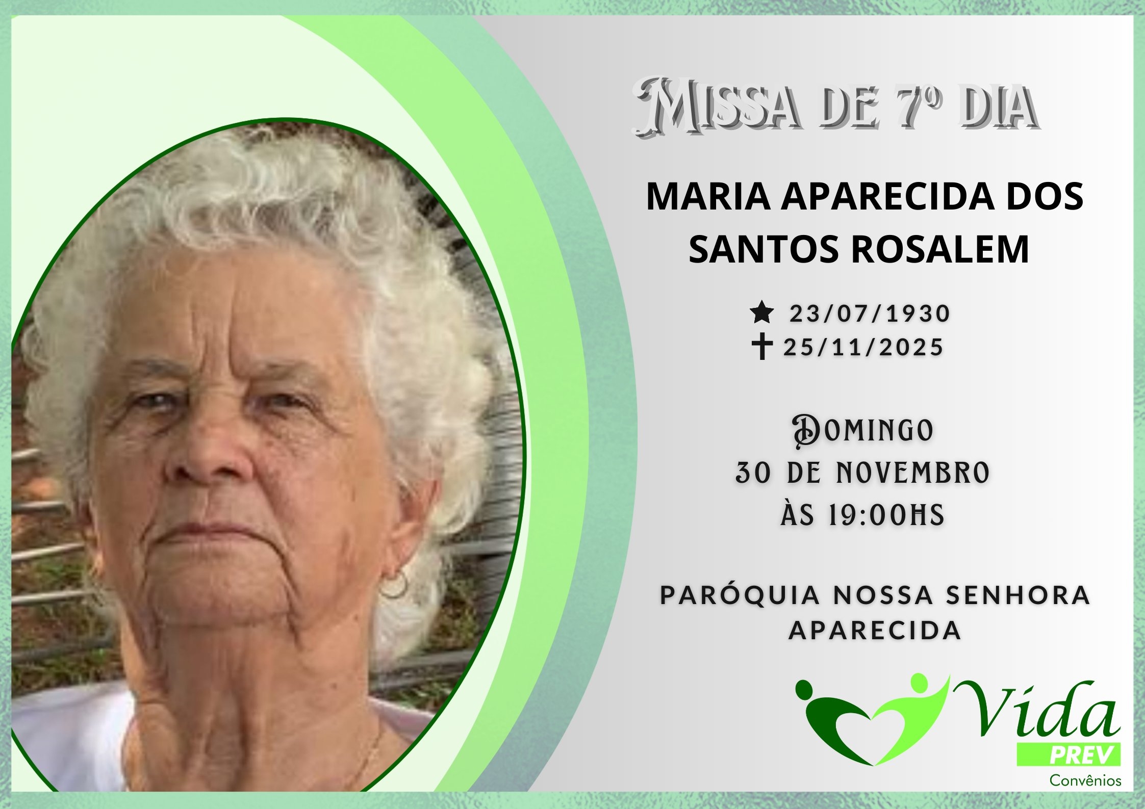 MARIA APARECIDA DOS SANTOS ROSALEM
