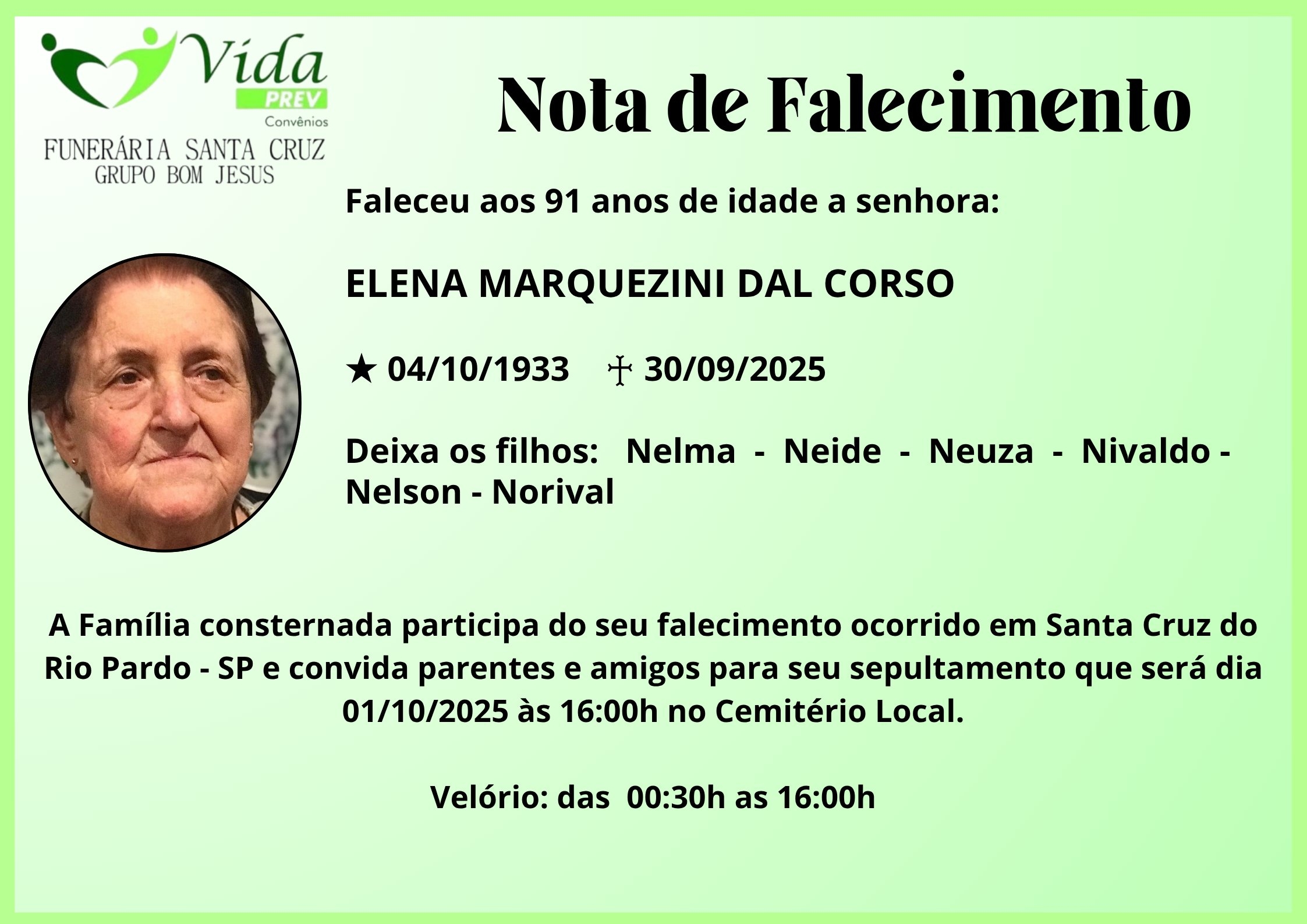 ELENA MARQUEZINI DAL CORSO