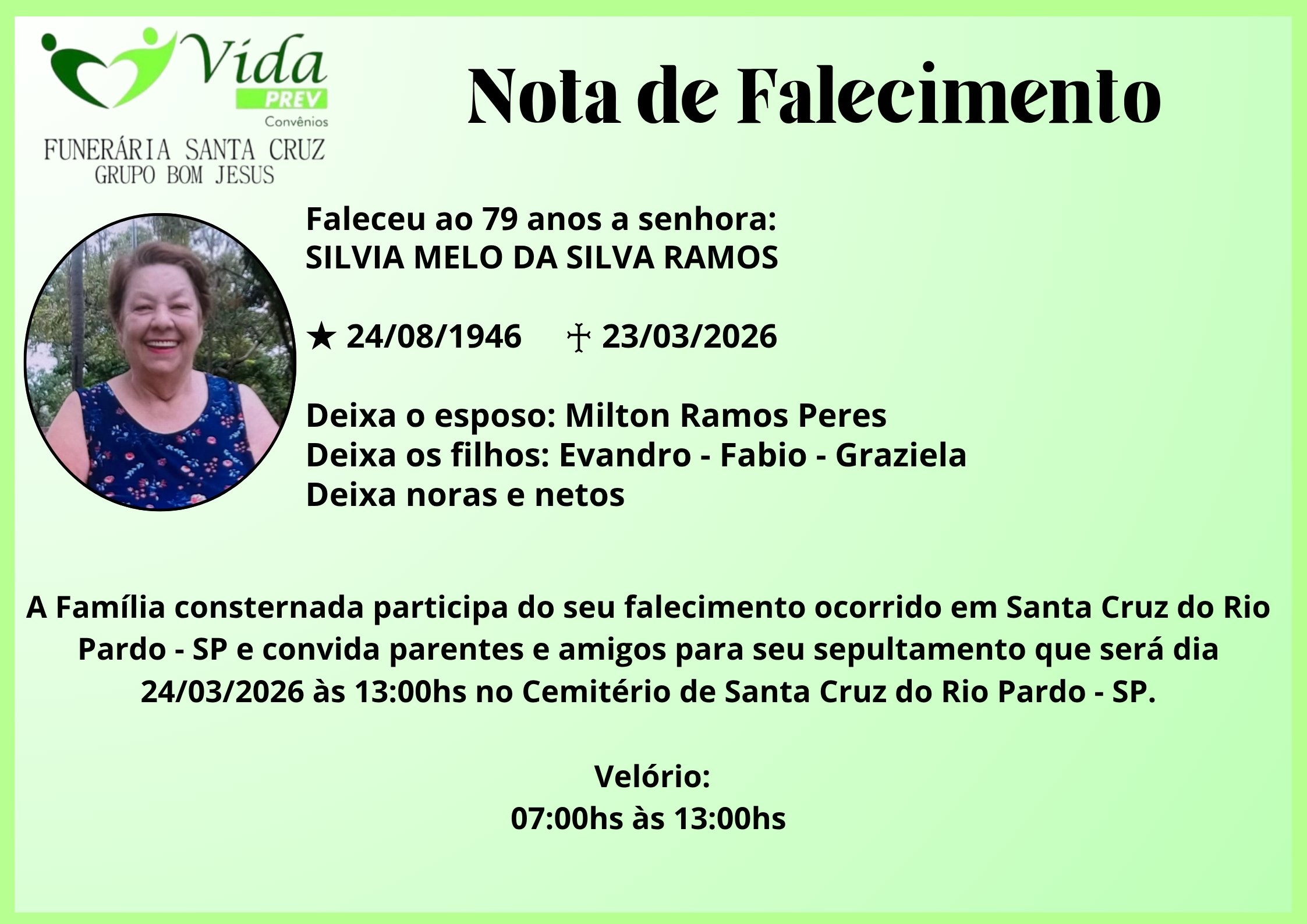 SILVIA MELO DA SILVA RAMOS