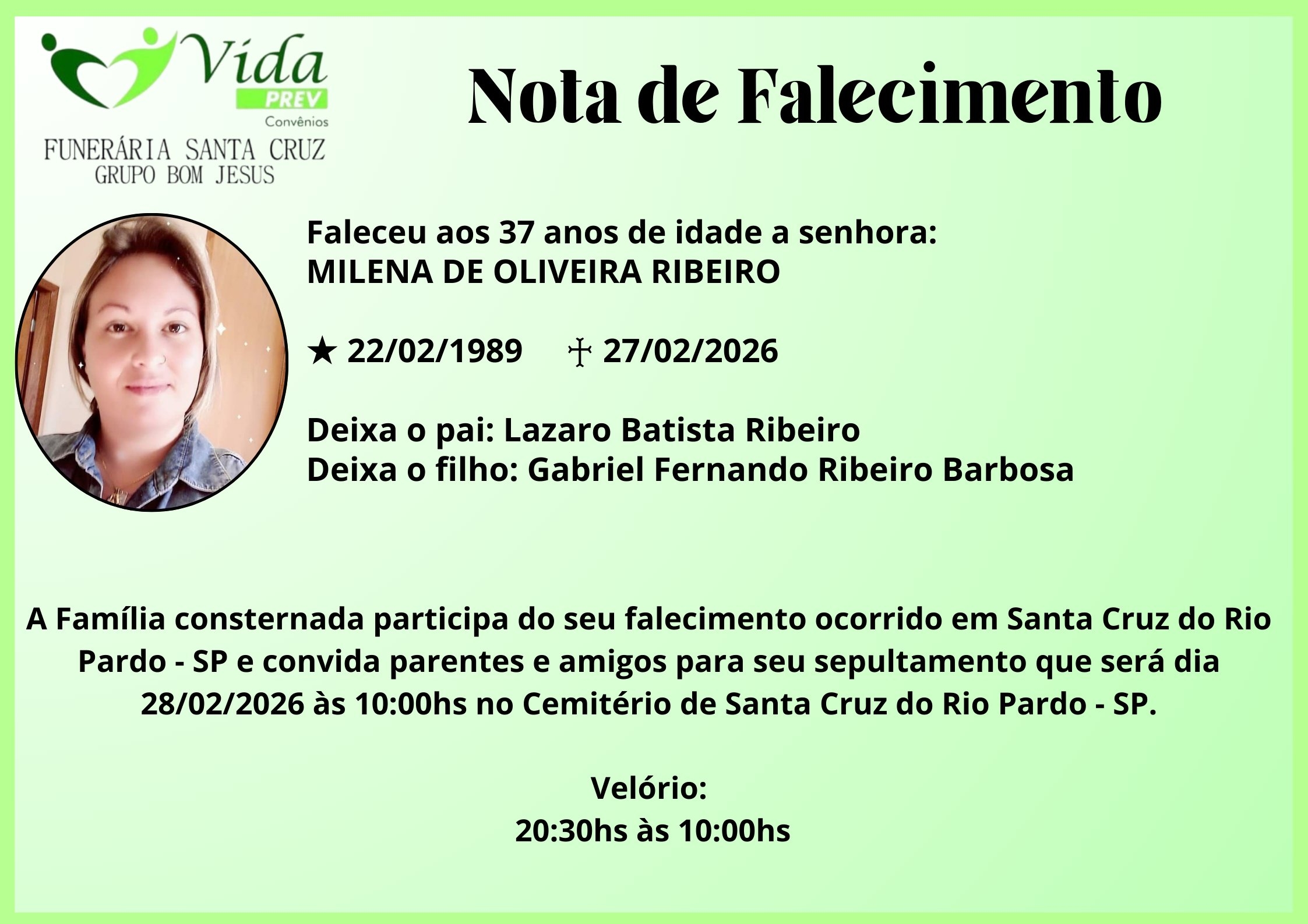 MILENA DE OLIVEIRA RIBEIRO